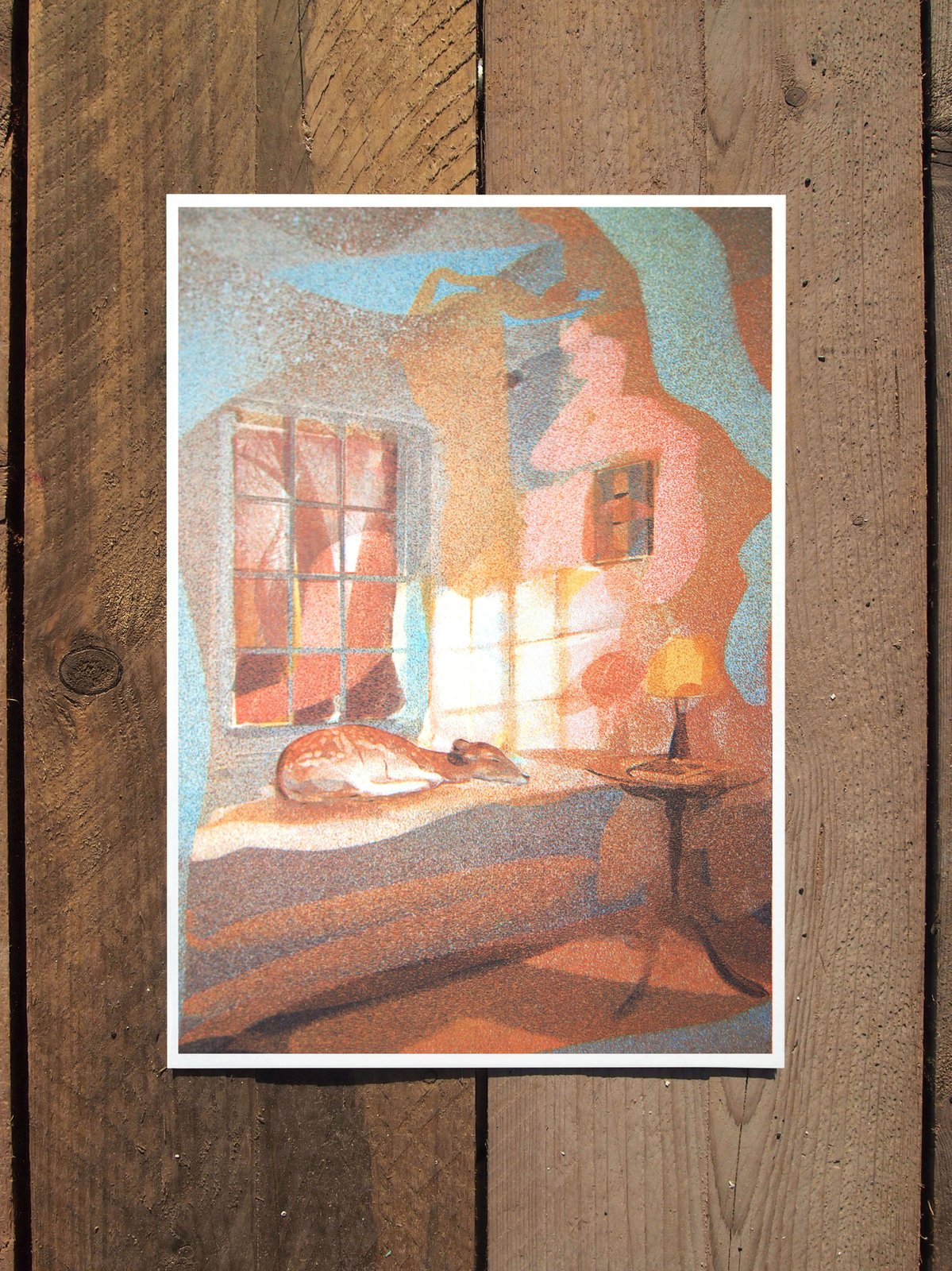 Bedroom Dweller A5 Risograph Print | Georgia Green